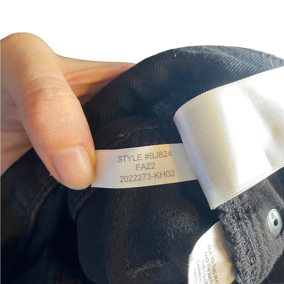 J. Crew Mid- Rise Flare Crop Black Jeans - Picture 8 of 8